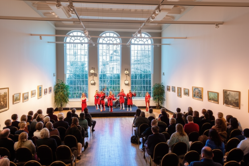 Christmas scene in the Lowcountry